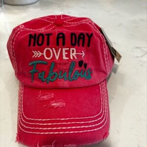 KBETHOS Pink Kids Cap with Fun Embroidery